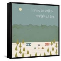 Traveling the World-Tammy Kushnir-Framed Stretched Canvas