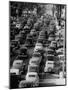 Traveling Through Rush Hour Traffic in Downtown Los Angeles-Loomis Dean-Mounted Photographic Print