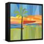 Traveling Tropical 1-Jan Weiss-Framed Stretched Canvas