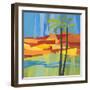 Traveling Tropical 2-Jan Weiss-Framed Art Print