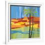 Traveling Tropical 2-Jan Weiss-Framed Art Print