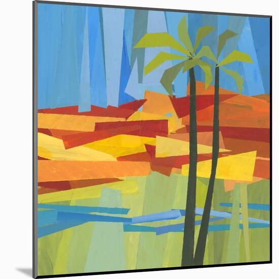 Traveling Tropical 2-Jan Weiss-Mounted Art Print