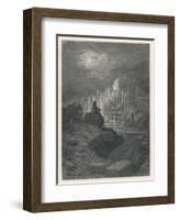 Traveller from New Zealand in Days to Come Contemplates the Ruins of London That Once Great City-Gustave Dor?-Framed Art Print