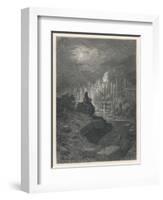 Traveller from New Zealand in Days to Come Contemplates the Ruins of London That Once Great City-Gustave Dor?-Framed Art Print