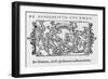 Traveller in Old Scandinavia Encounters a Group of Faun- Like Demons-Olaus Magnus-Framed Art Print