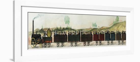 Traveller Railway Company-null-Framed Giclee Print