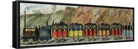 Traveller Railway Company-null-Framed Stretched Canvas