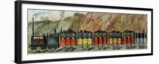 Traveller Railway Company-null-Framed Giclee Print