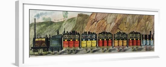 Traveller Railway Company-null-Framed Giclee Print