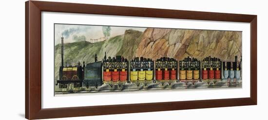 Traveller Railway Company-null-Framed Giclee Print