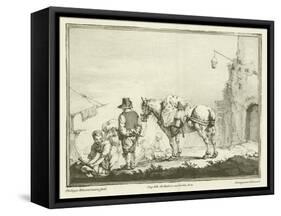 Traveller with a Horse-Philips Wouwerman-Framed Stretched Canvas