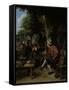 Travellers at Rest-Adriaen Van Ostade-Framed Stretched Canvas