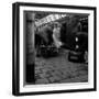 Travellers Boarding a Train to Rotterdam, Centraal Station, Amsterdam, Netherlands, 1963-Michael Walters-Framed Photographic Print