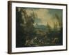 Travellers by a Stream-Alessandro Magnasco-Framed Giclee Print