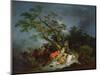 Travellers Caught in a Storm, C.1770-Philip James De Loutherbourg-Mounted Giclee Print