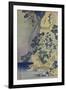 Travellers Climbing Up a Steep Hill to Pay Homage to a Kannon Shrine in a Cave by the Waterfall-Katsushika Hokusai-Framed Giclee Print