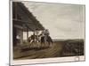 Travellers in the Pampas Refreshing Themselves by a House, 1818-Emeric Essex Vidal-Mounted Giclee Print