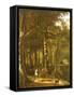 Travellers on a Path in a Wooded Landscape-Jan Massys or Metsys-Framed Stretched Canvas