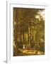 Travellers on a Path in a Wooded Landscape-Jan Massys or Metsys-Framed Giclee Print