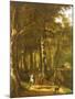 Travellers on a Path in a Wooded Landscape-Jan Massys or Metsys-Mounted Giclee Print