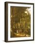 Travellers on a Path in a Wooded Landscape-Jan Massys or Metsys-Framed Giclee Print