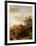 Travellers on a Path in an Extensive Rhineland Landscape-Barend Cornelis Koekkoek-Framed Giclee Print