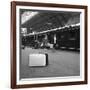 Travellers on a Platform, Centraal Station, Amsterdam, Netherlands, 1963-Michael Walters-Framed Photographic Print