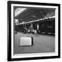 Travellers on a Platform, Centraal Station, Amsterdam, Netherlands, 1963-Michael Walters-Framed Photographic Print