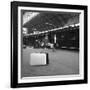 Travellers on a Platform, Centraal Station, Amsterdam, Netherlands, 1963-Michael Walters-Framed Photographic Print