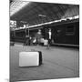 Travellers on a Platform, Centraal Station, Amsterdam, Netherlands, 1963-Michael Walters-Mounted Photographic Print