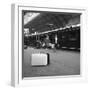 Travellers on a Platform, Centraal Station, Amsterdam, Netherlands, 1963-Michael Walters-Framed Photographic Print