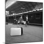 Travellers on a Platform, Centraal Station, Amsterdam, Netherlands, 1963-Michael Walters-Mounted Photographic Print