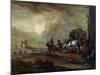 Travellers on the Way, 17th Century-Philips Wouwerman-Mounted Giclee Print