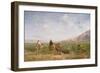 Travellers Resting at an Oasis-Eugene Lami-Framed Giclee Print