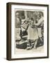 Travelling Barber, Turkey - Shaving a Customer-null-Framed Photographic Print