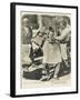 Travelling Barber, Turkey - Shaving a Customer-null-Framed Photographic Print