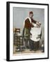 Travelling Barber - Turkey-null-Framed Photographic Print