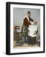Travelling Barber - Turkey-null-Framed Photographic Print