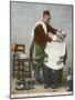 Travelling Barber - Turkey-null-Mounted Photographic Print