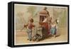 Travelling by Elephant-null-Framed Stretched Canvas