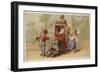 Travelling by Elephant-null-Framed Giclee Print