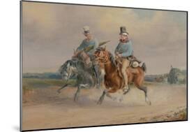 Travelling Companions, or a Scene on the Road in France-Charles Cooper Henderson-Mounted Giclee Print