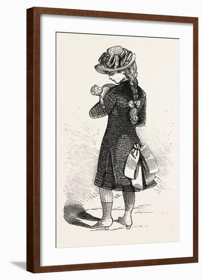 Travelling Costume for Girl of Six, 1882, Fashion-null-Framed Giclee Print