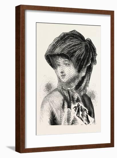 Travelling Hat, Fashion, 1882-null-Framed Giclee Print