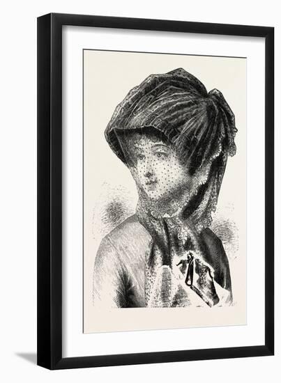 Travelling Hat, Fashion, 1882-null-Framed Giclee Print