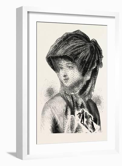 Travelling Hat, Fashion, 1882-null-Framed Giclee Print