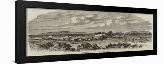 Travelling in Africa, Two Days Without Water-null-Framed Giclee Print