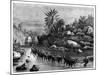 Travelling in Griqualand, South Africa, C1890-null-Mounted Giclee Print