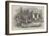 Travelling in India, Officers Joining the Indian Army on Service-null-Framed Giclee Print