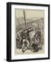 Travelling in Spain, a Train Attacked by Carlists-Joseph Nash-Framed Giclee Print